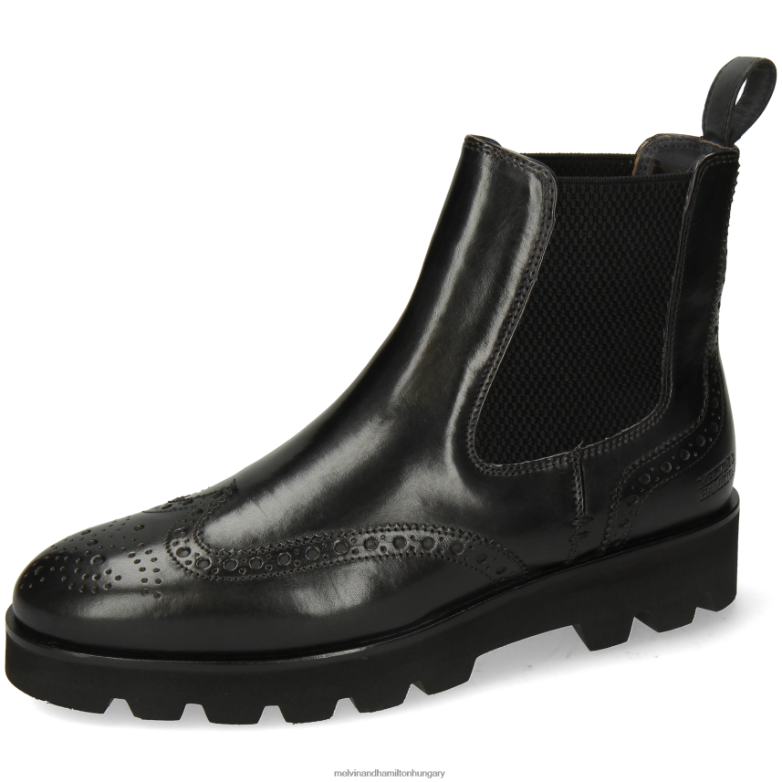 nők Melvin & Hamilton 42FNT780 bokacsizma fekete Susan 111