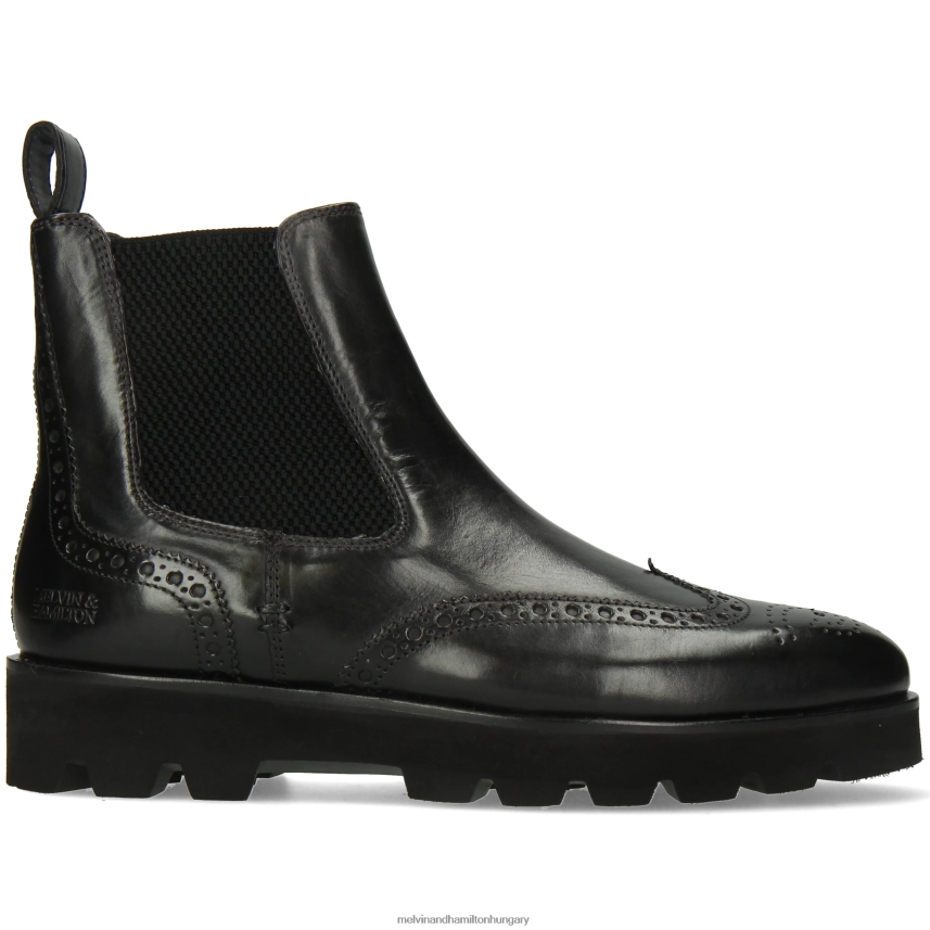 nők Melvin & Hamilton 42FNT780 bokacsizma fekete Susan 111