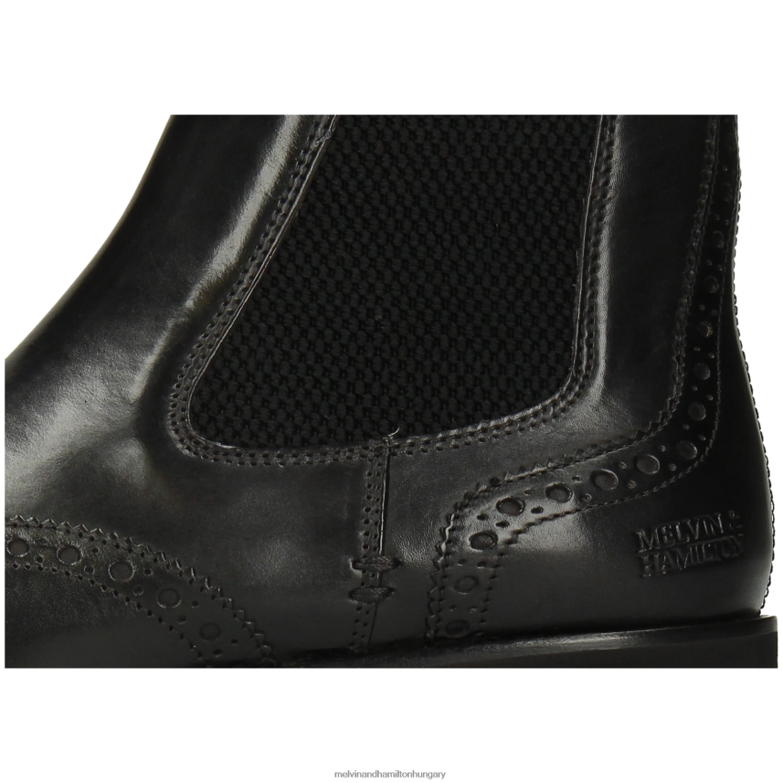 nők Melvin & Hamilton 42FNT780 bokacsizma fekete Susan 111