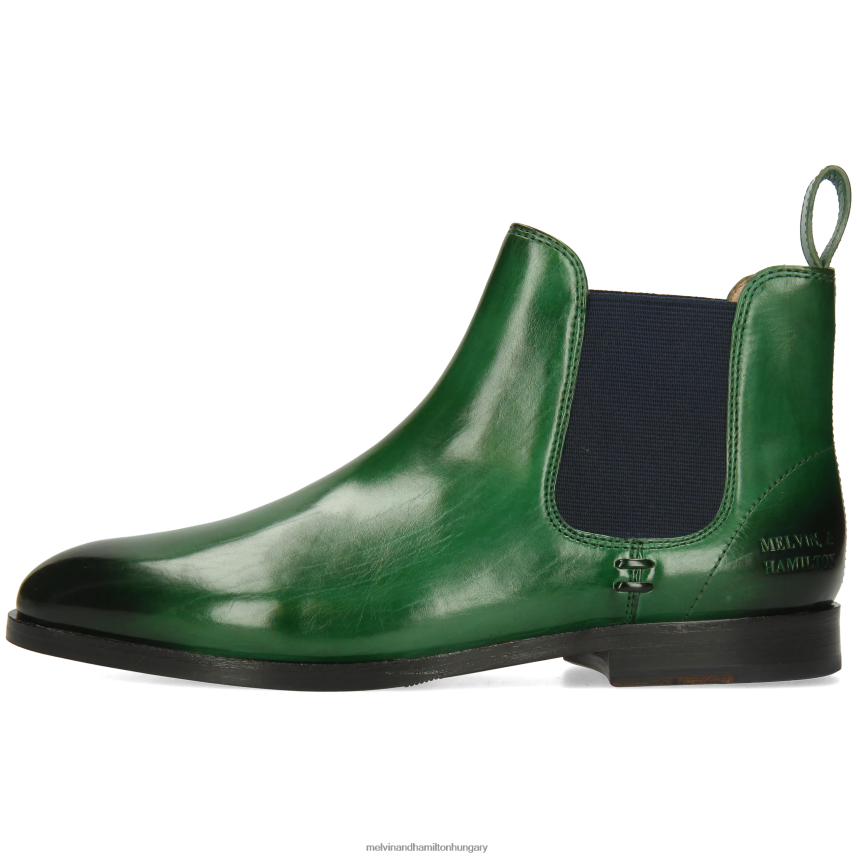 nők Melvin & Hamilton 42FNT781 bokacsizma zöld Zsuzsa 10