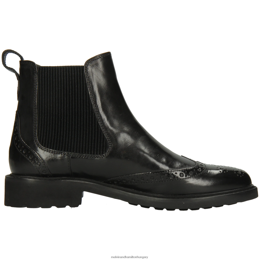 nők Melvin & Hamilton 42FNT789 bokacsizma fekete Selina 29