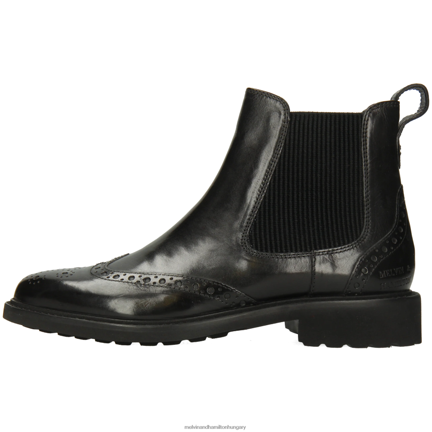 nők Melvin & Hamilton 42FNT789 bokacsizma fekete Selina 29