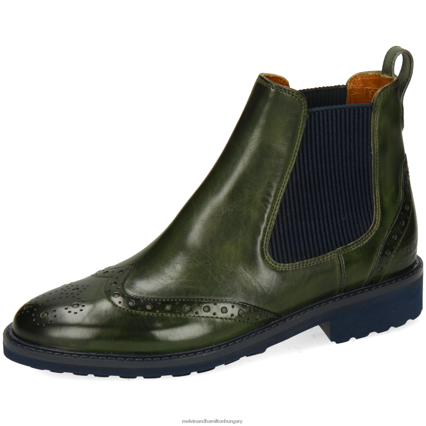 nők Melvin & Hamilton 42FNT794 bokacsizma zöld Selina 29