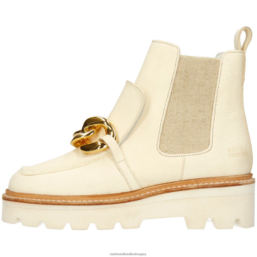 nők Melvin & Hamilton 42FNT797 bokacsizma fehér cassy 1