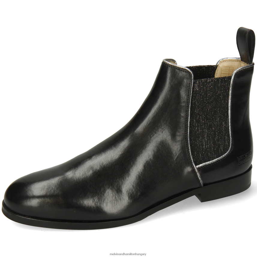 nők Melvin & Hamilton 42FNT800 bokacsizma fekete Susan 70