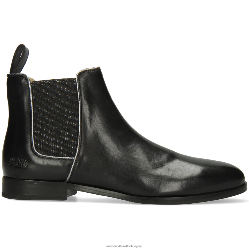 nők Melvin & Hamilton 42FNT800 bokacsizma fekete Susan 70