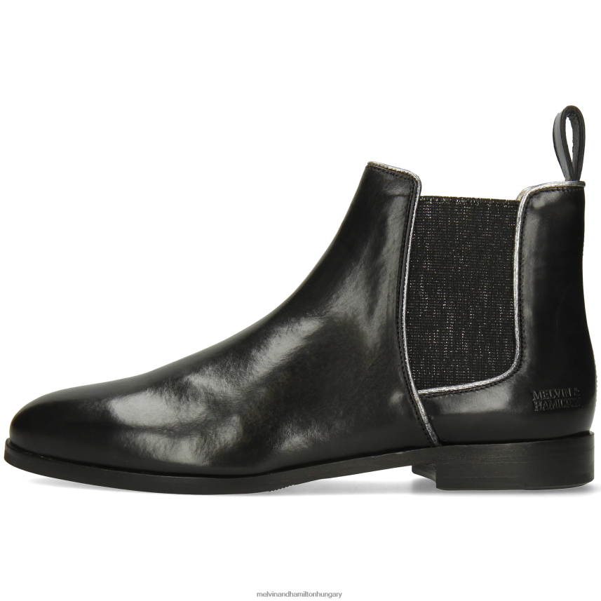nők Melvin & Hamilton 42FNT800 bokacsizma fekete Susan 70