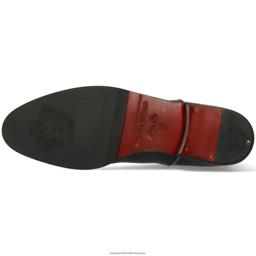 nők Melvin & Hamilton 42FNT800 bokacsizma fekete Susan 70