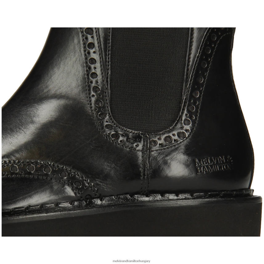 nők Melvin & Hamilton 42FNT802 bokacsizma fekete Sally 192