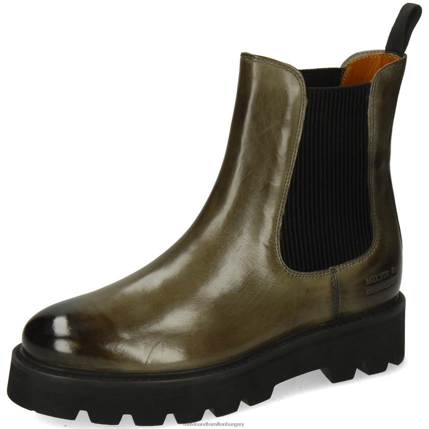 nők Melvin & Hamilton 42FNT806 bokacsizma zöld leonie 5