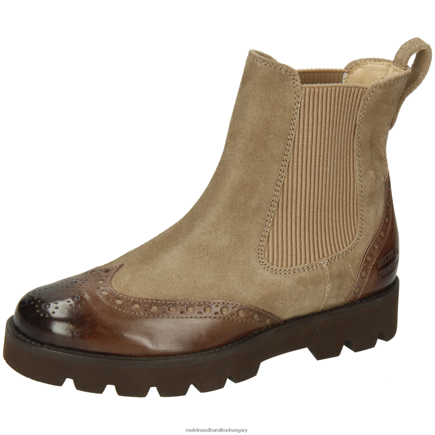 nők Melvin & Hamilton 42FNT809 bokacsizma barna jade 8