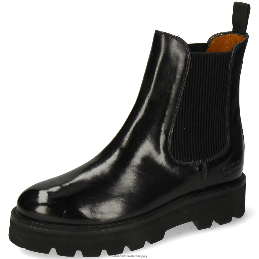 nők Melvin & Hamilton 42FNT810 bokacsizma fekete leonie 5