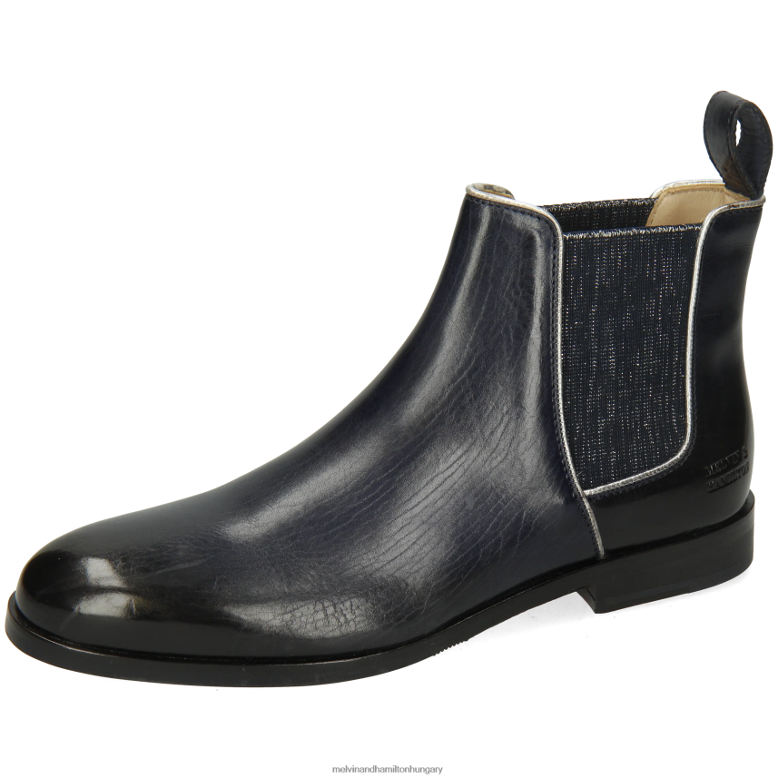 nők Melvin & Hamilton 42FNT812 bokacsizma kék Susan 70