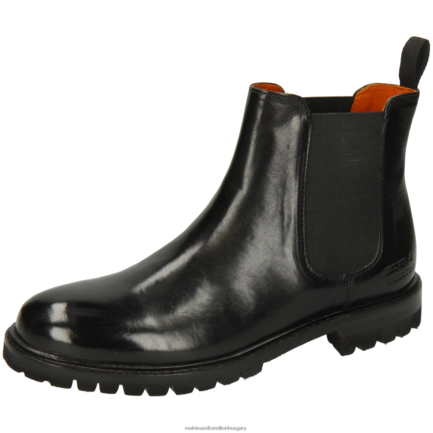nők Melvin & Hamilton 42FNT814 bokacsizma fekete szabály 8