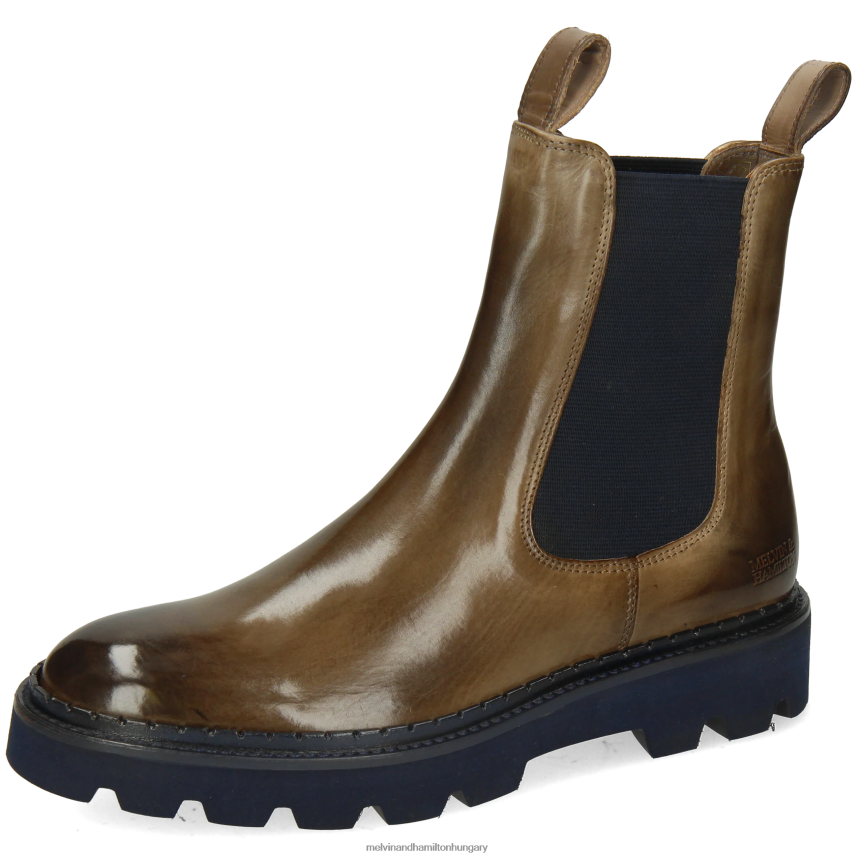 nők Melvin & Hamilton 42FNT815 bokacsizma barna Sally 186