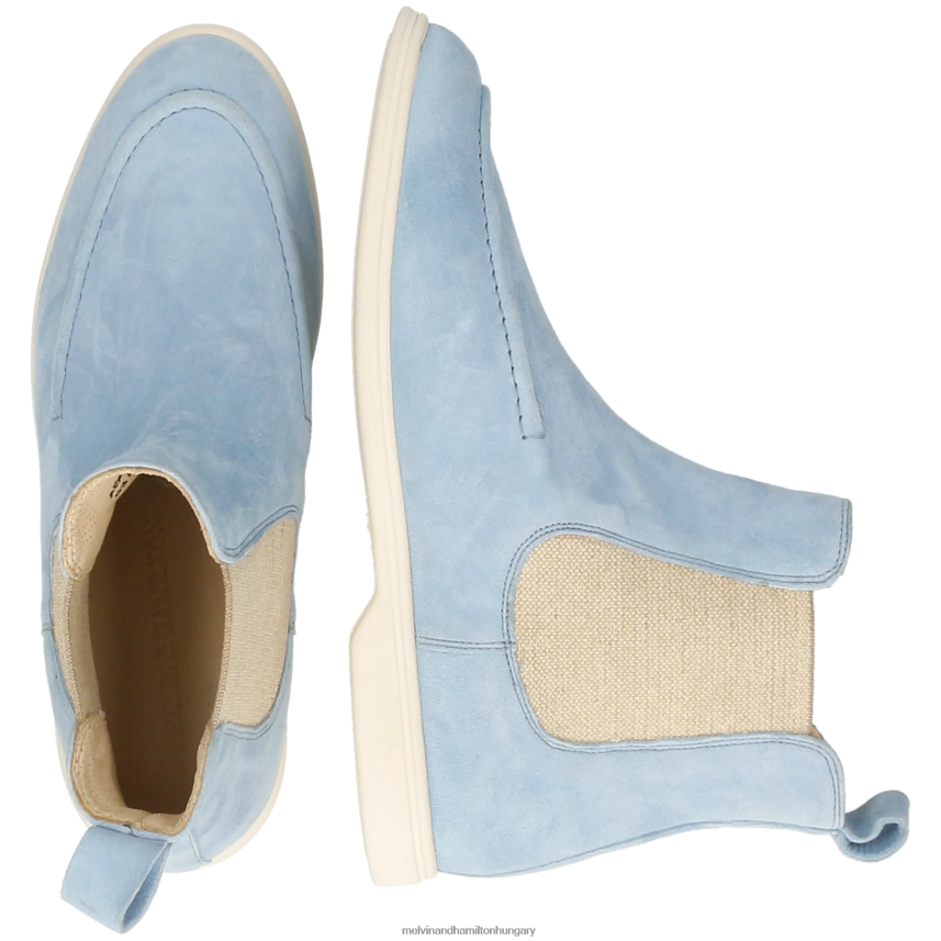 nők Melvin & Hamilton 42FNT834 bokacsizma kék Adley 18