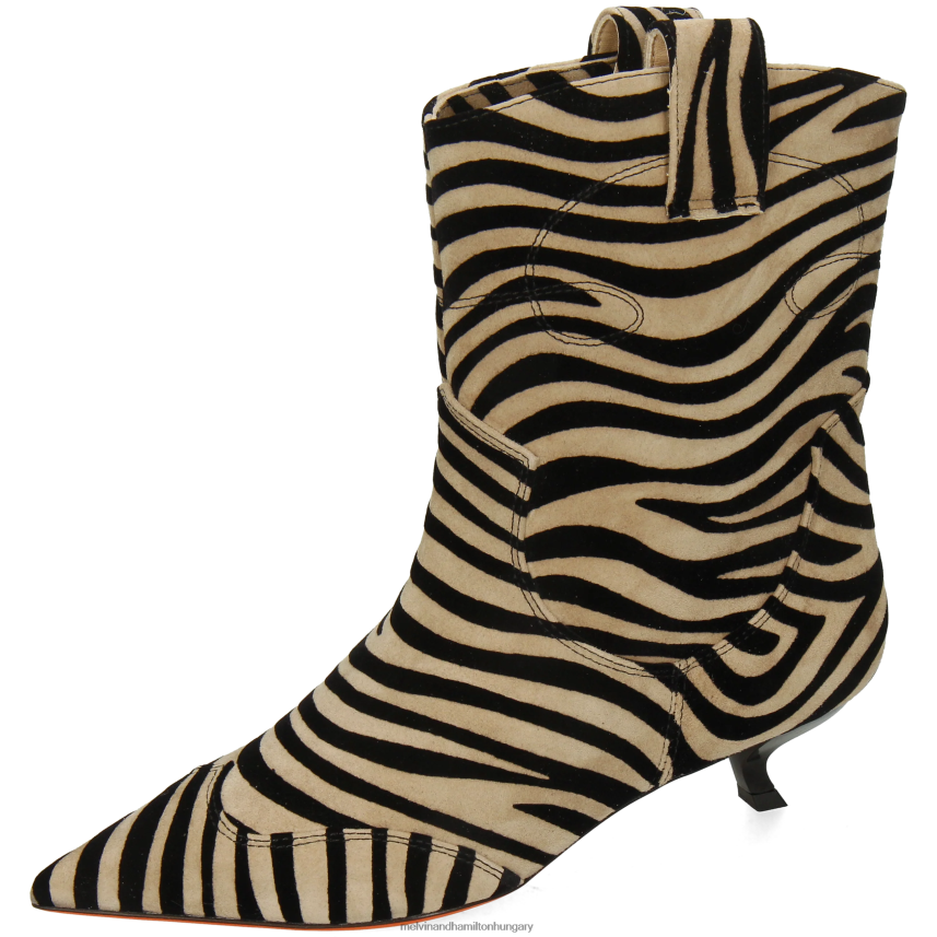 nők Melvin & Hamilton 42FNT837 bokacsizma bézs aurora 1