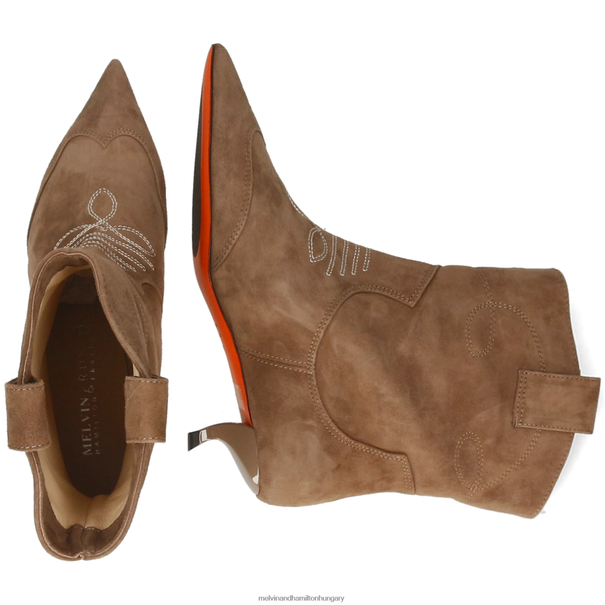 nők Melvin & Hamilton 42FNT840 bokacsizma barna aurora 1