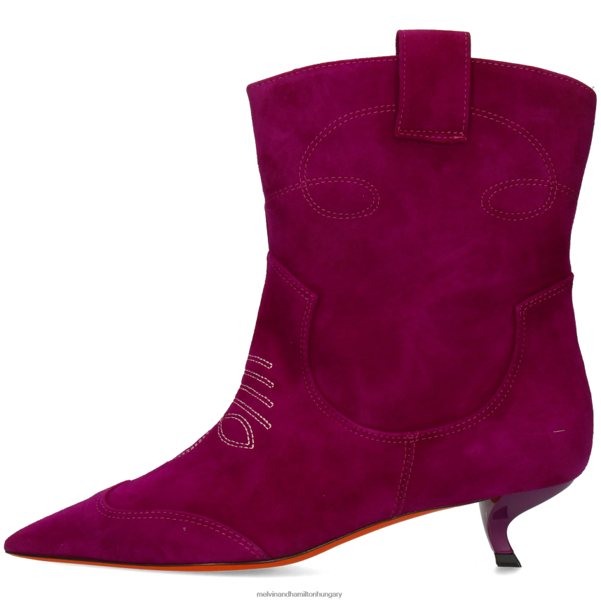 nők Melvin & Hamilton 42FNT841 bokacsizma lila aurora 1
