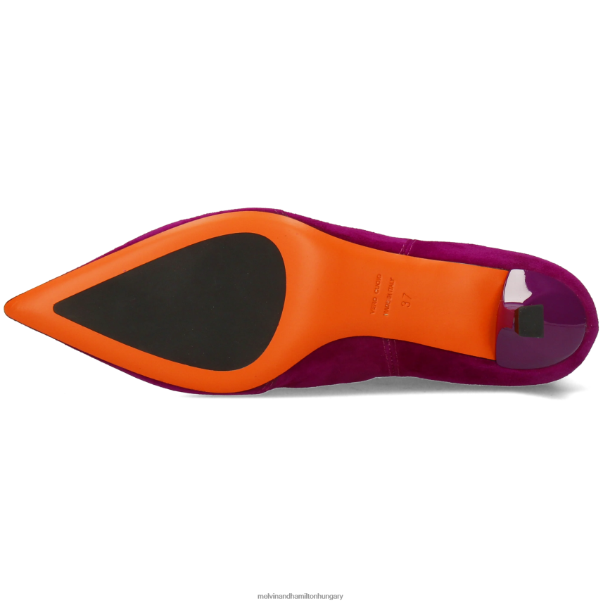 nők Melvin & Hamilton 42FNT841 bokacsizma lila aurora 1