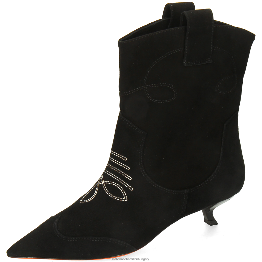 nők Melvin & Hamilton 42FNT843 bokacsizma fekete aurora 1