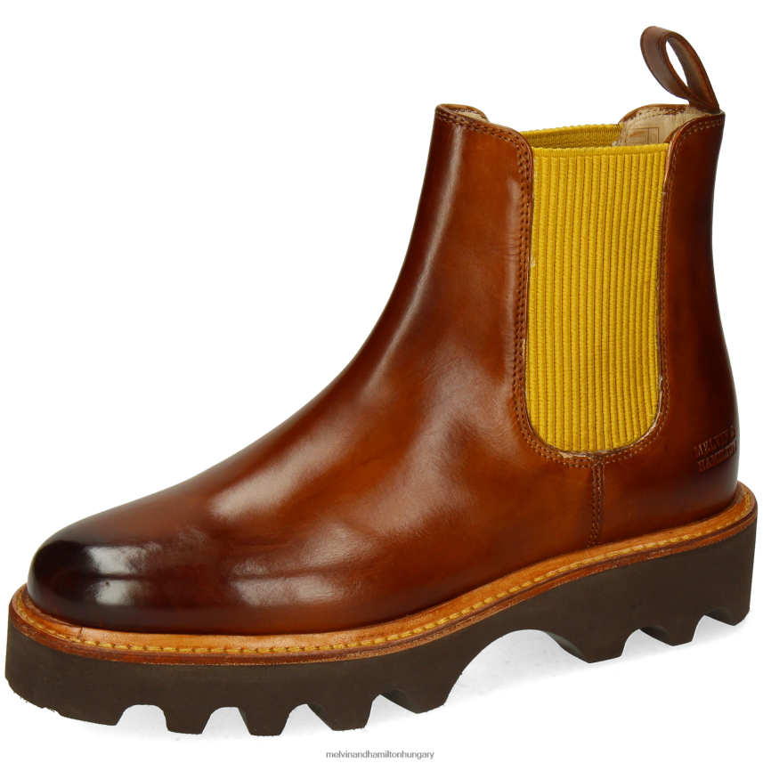 nők Melvin & Hamilton 42FNT844 bokacsizma barna megan 3