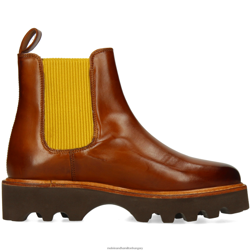 nők Melvin & Hamilton 42FNT844 bokacsizma barna megan 3