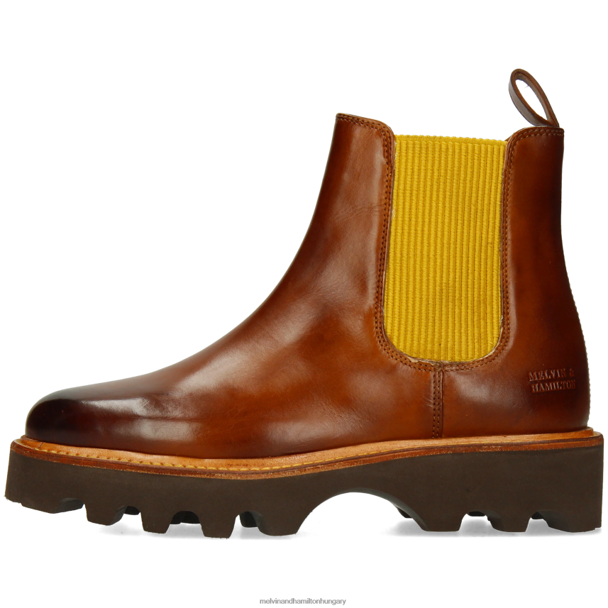 nők Melvin & Hamilton 42FNT844 bokacsizma barna megan 3