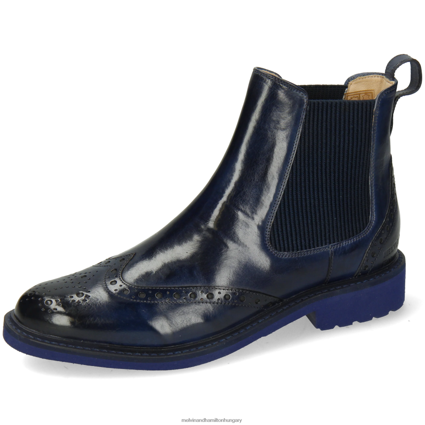 nők Melvin & Hamilton 42FNT846 bokacsizma kék Selina 29