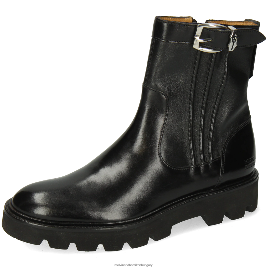 nők Melvin & Hamilton 42FNT849 bokacsizma fekete Sally 85