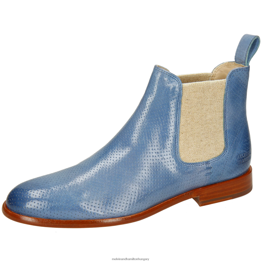 nők Melvin & Hamilton 42FNT855 bokacsizma kék Zsuzsa 10