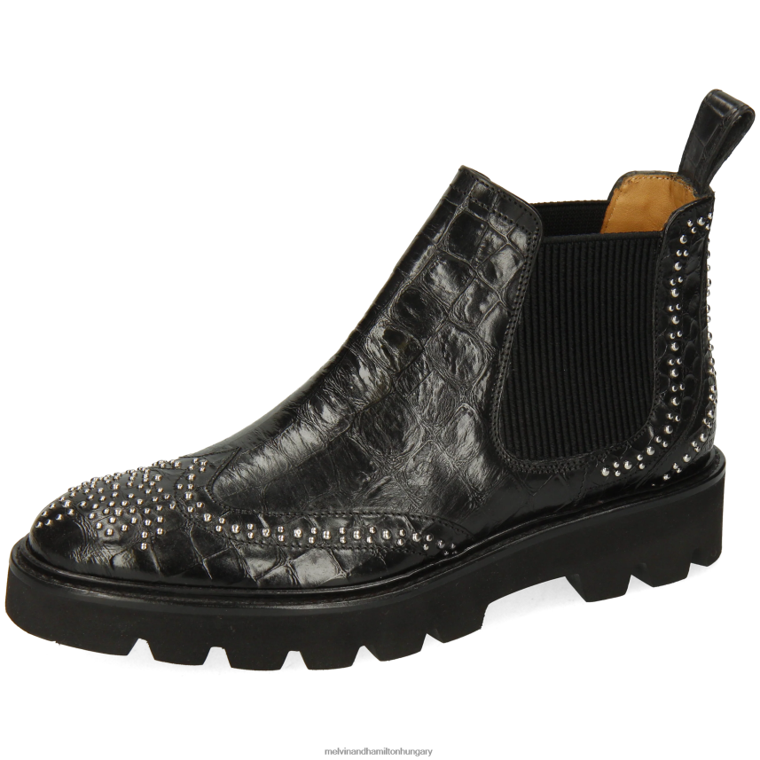 nők Melvin & Hamilton 42FNT856 bokacsizma fekete Sally 45