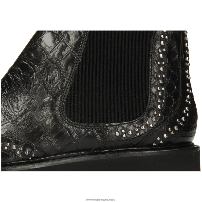 nők Melvin & Hamilton 42FNT856 bokacsizma fekete Sally 45