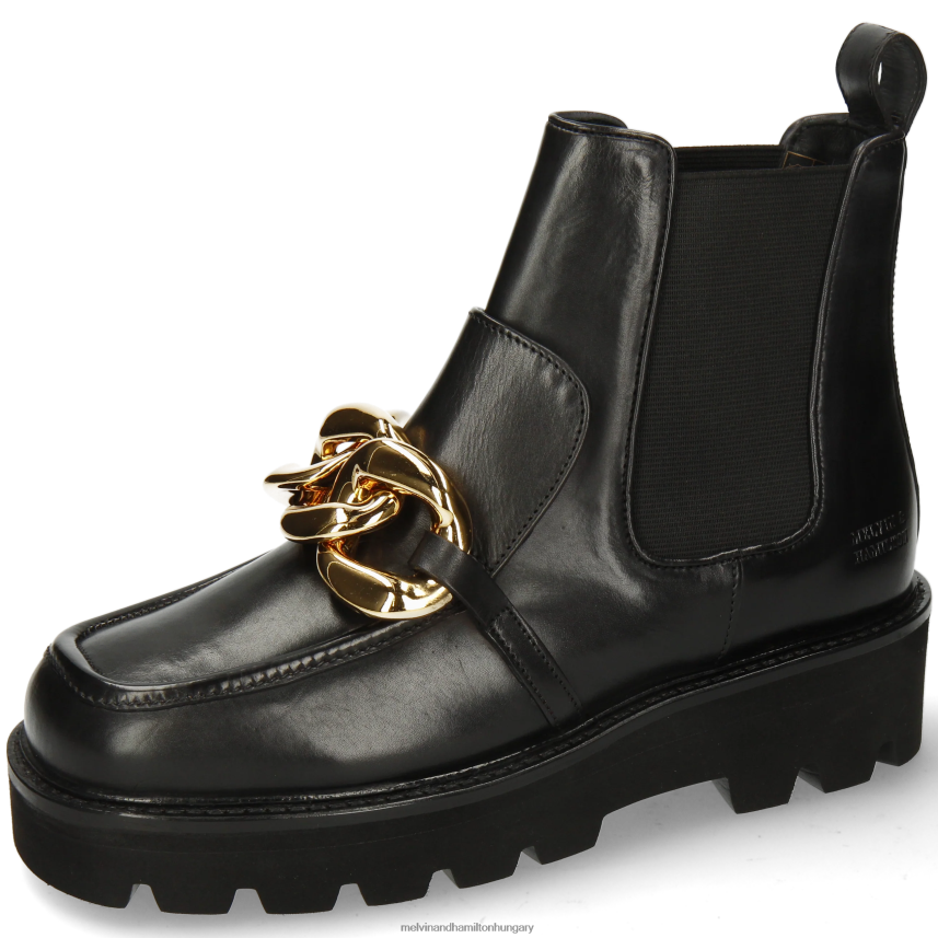 nők Melvin & Hamilton 42FNT866 bokacsizma fekete cassy 1
