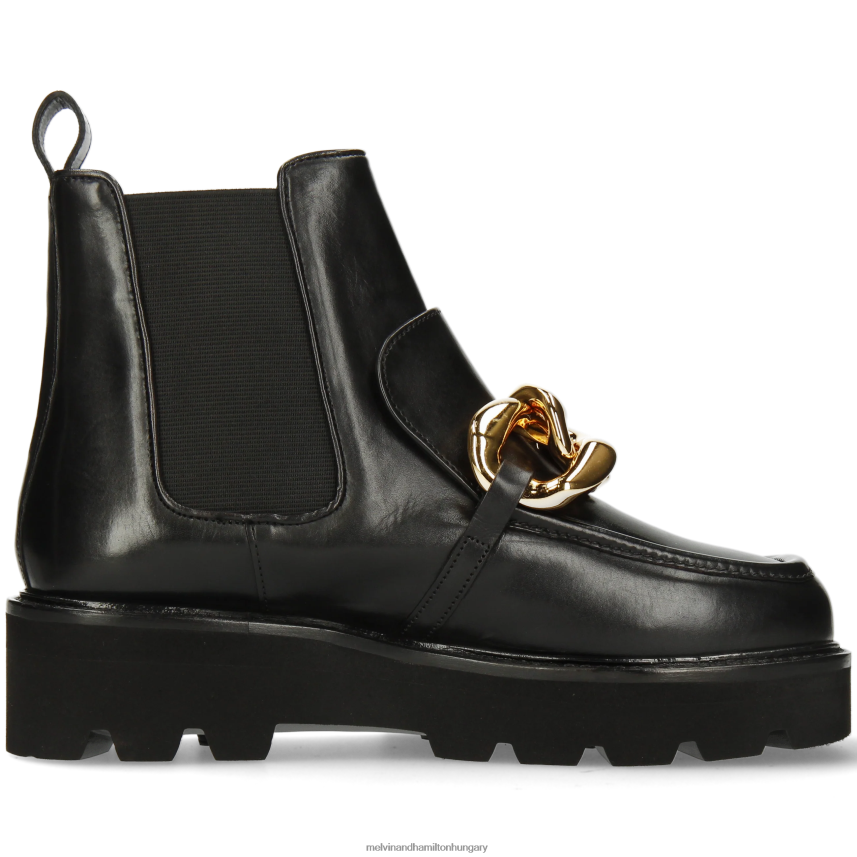 nők Melvin & Hamilton 42FNT866 bokacsizma fekete cassy 1