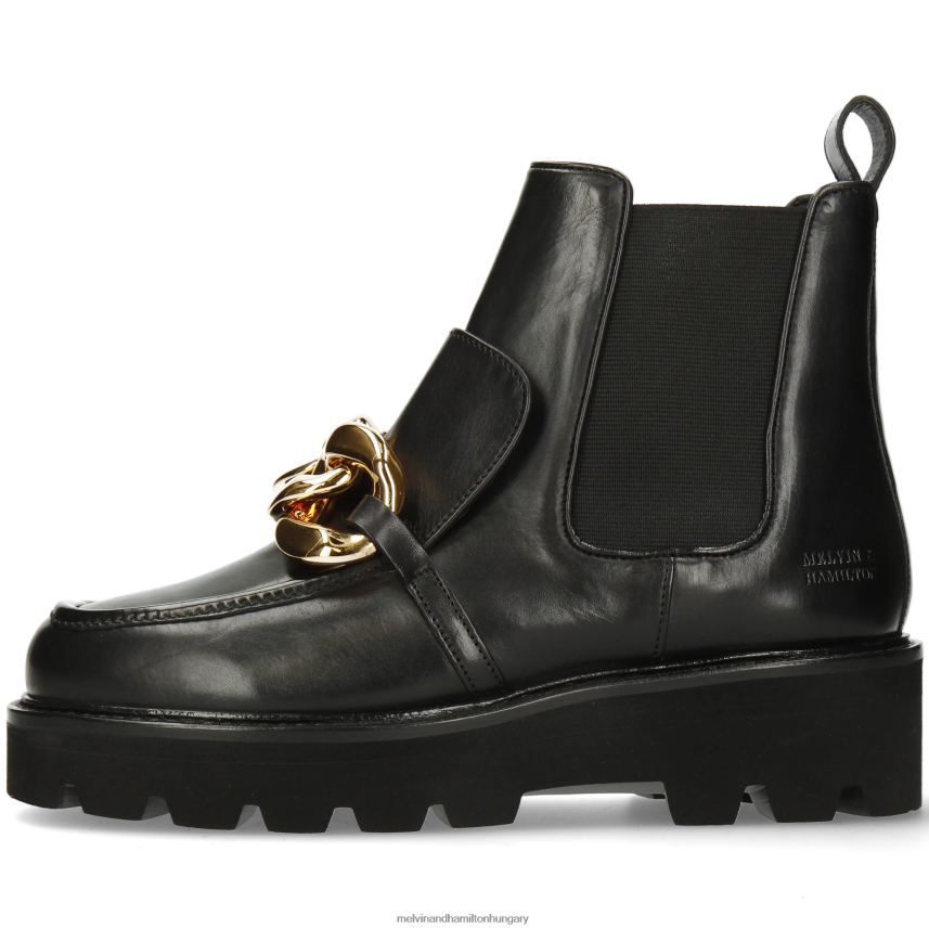 nők Melvin & Hamilton 42FNT866 bokacsizma fekete cassy 1