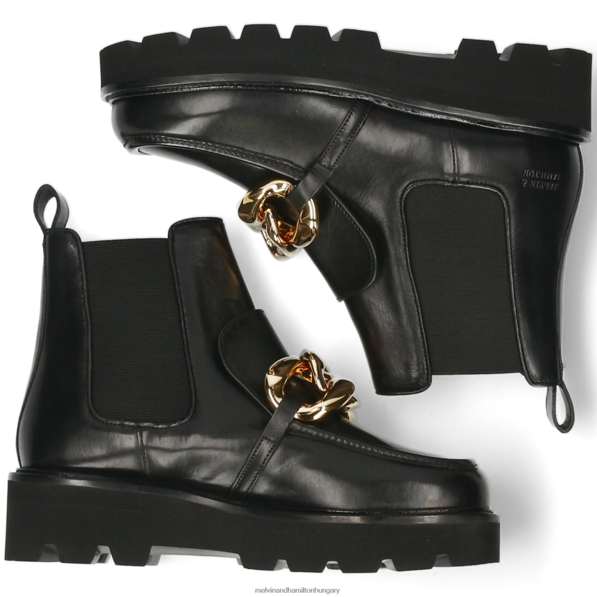 nők Melvin & Hamilton 42FNT866 bokacsizma fekete cassy 1