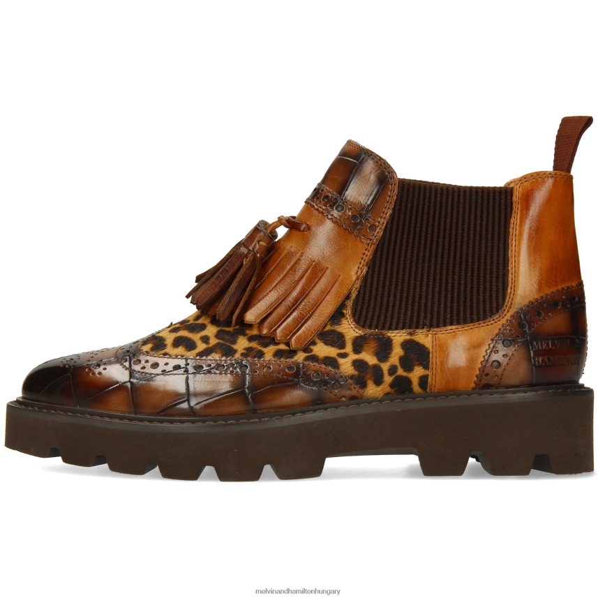 nők Melvin & Hamilton 42FNT869 bokacsizma barna Selina 5