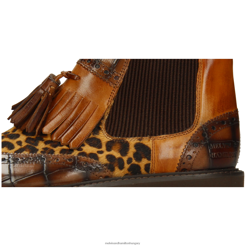 nők Melvin & Hamilton 42FNT869 bokacsizma barna Selina 5