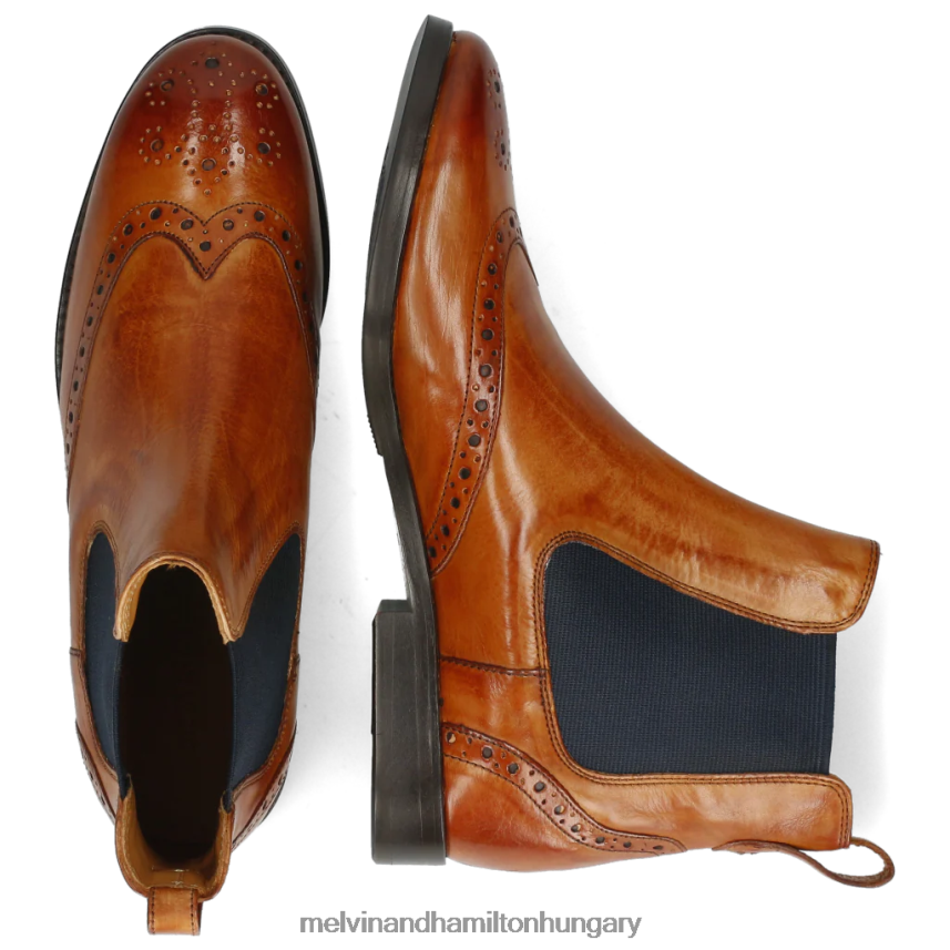 nők Melvin & Hamilton 42FNT880 bokacsizma barna amelie 5