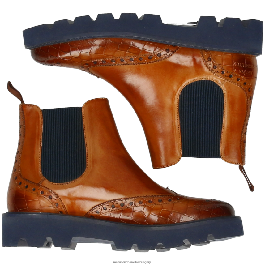 nők Melvin & Hamilton 42FNT884 bokacsizma barna Selina 65