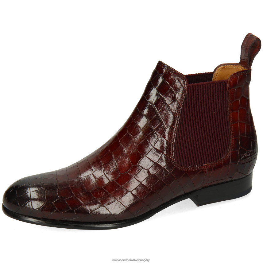 nők Melvin & Hamilton 42FNT887 bokacsizma lila Sally 25