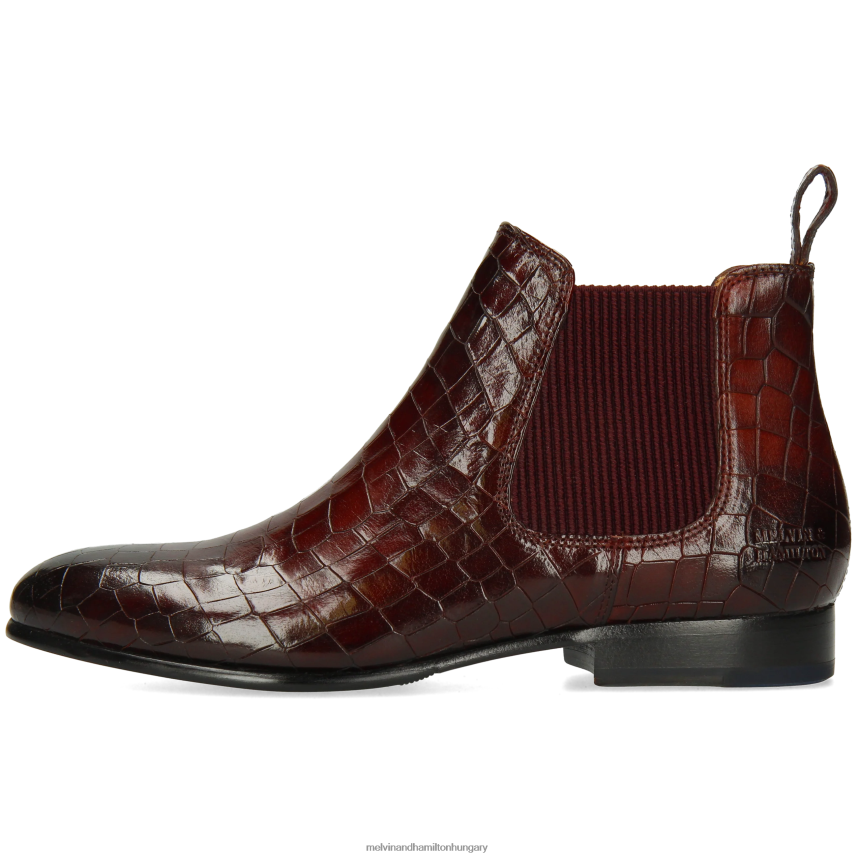 nők Melvin & Hamilton 42FNT887 bokacsizma lila Sally 25