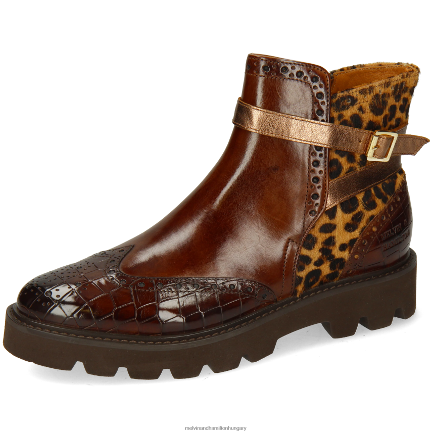 nők Melvin & Hamilton 42FNT894 bokacsizma barna Selina 25