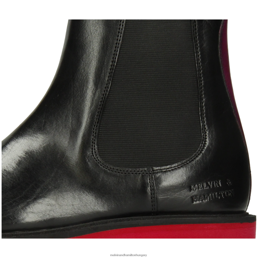 nők Melvin & Hamilton 42FNT897 bokacsizma fekete leonie 5
