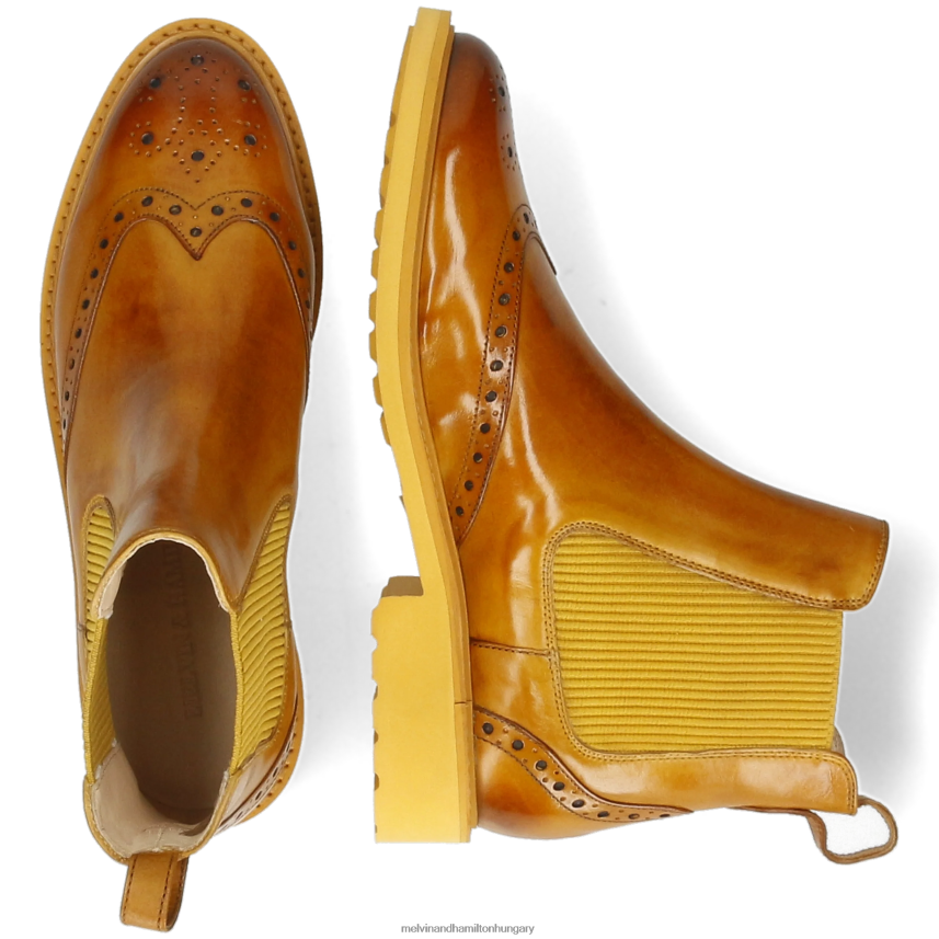 nők Melvin & Hamilton 42FNT899 bokacsizma sárga Selina 29