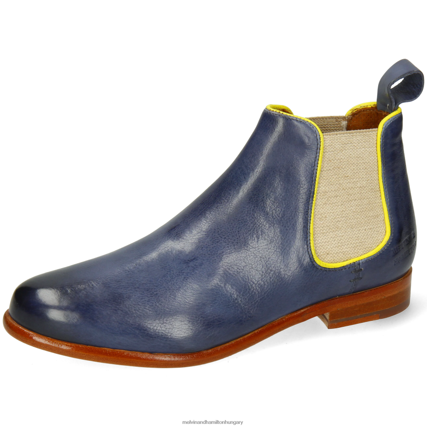 nők Melvin & Hamilton 42FNT902 bokacsizma kék Selina 48