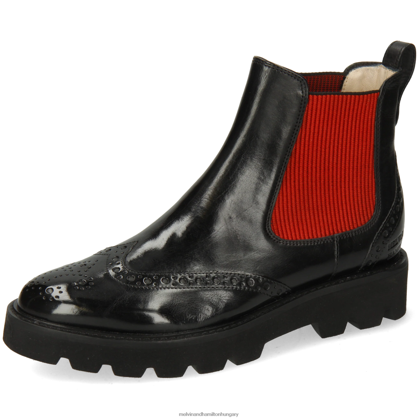 nők Melvin & Hamilton 42FNT906 bokacsizma fekete Selina 29