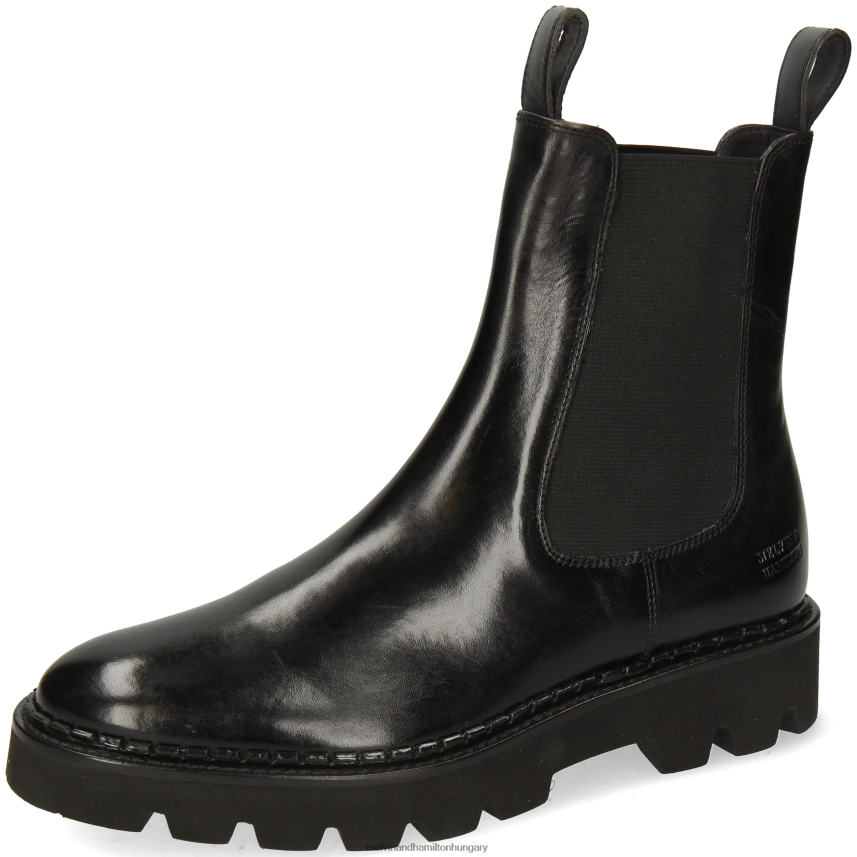 nők Melvin & Hamilton 42FNT908 bokacsizma fekete Sally 186