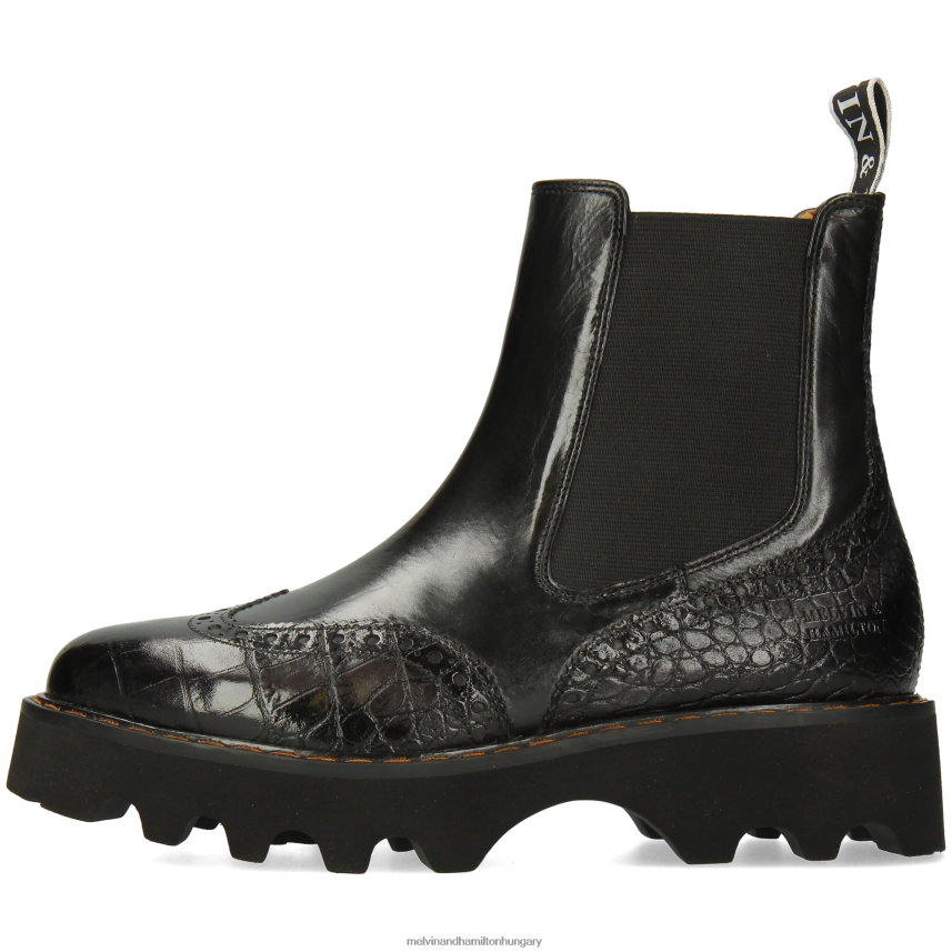 nők Melvin & Hamilton 42FNT911 bokacsizma fekete megan 37